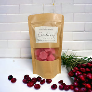 Cranberry Soy Wax Melts • Crisp Apple • Wild Cranberries • Tonka Bean